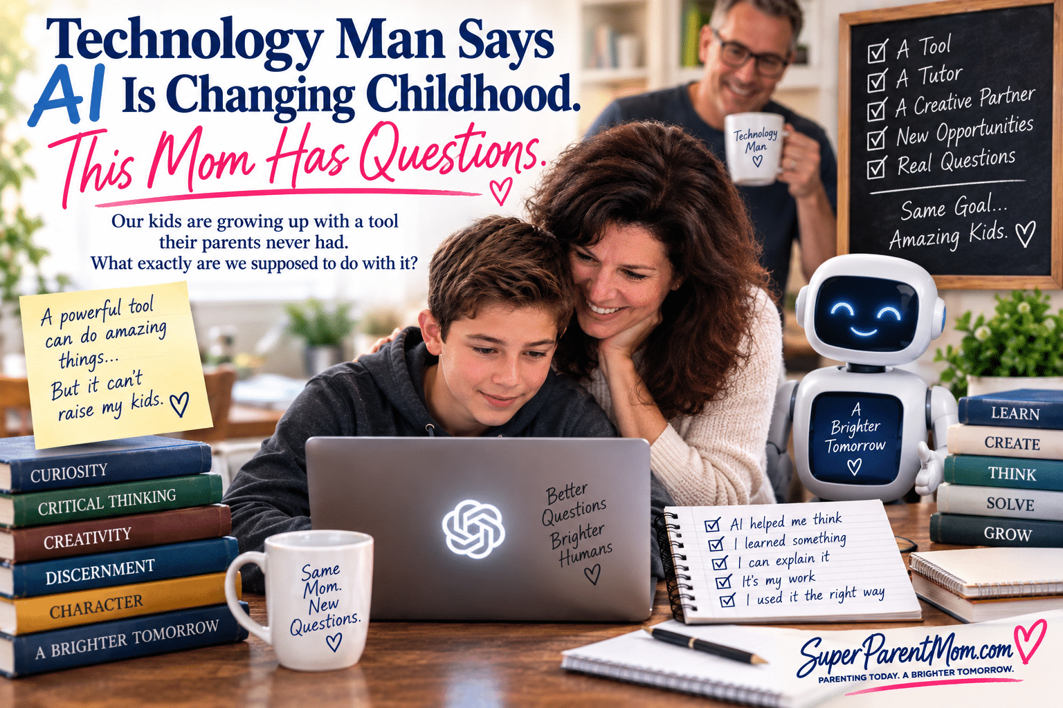 Ai is Changing Childhood https://SuperParentMom.com Ai is Changing Childhood https://SuperParentMom.com