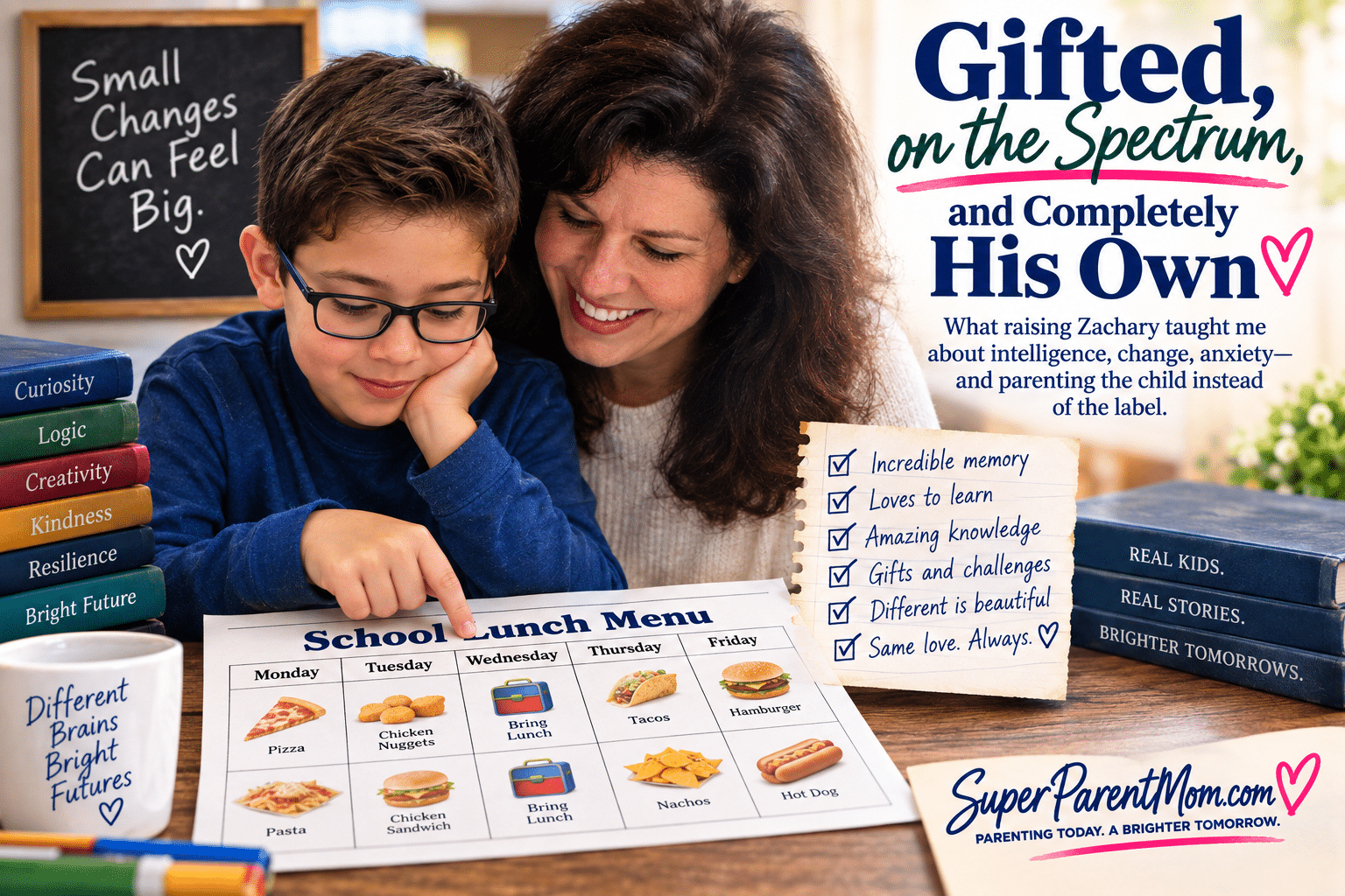 Gifted on the Spectrum https://SuperParentMom.com Gifted on the Spectrum https://SuperParentMom.com