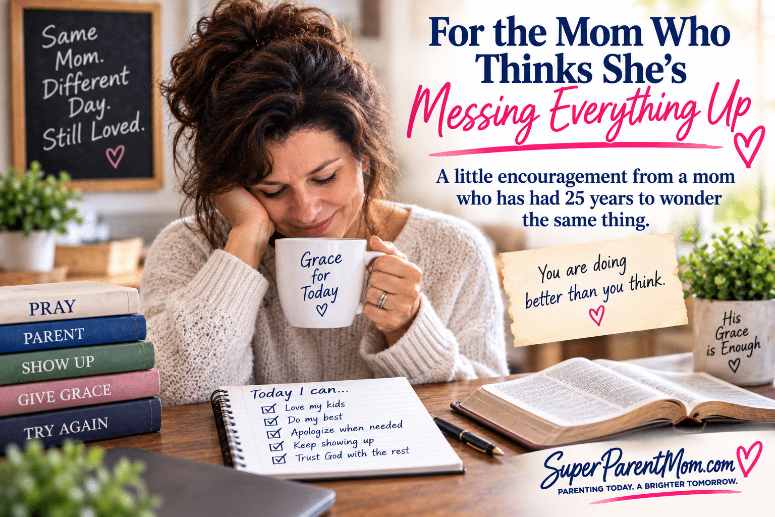 Messing Everything Up https://SuperParentMom.com Messing Everything Up https://SuperParentMom.com