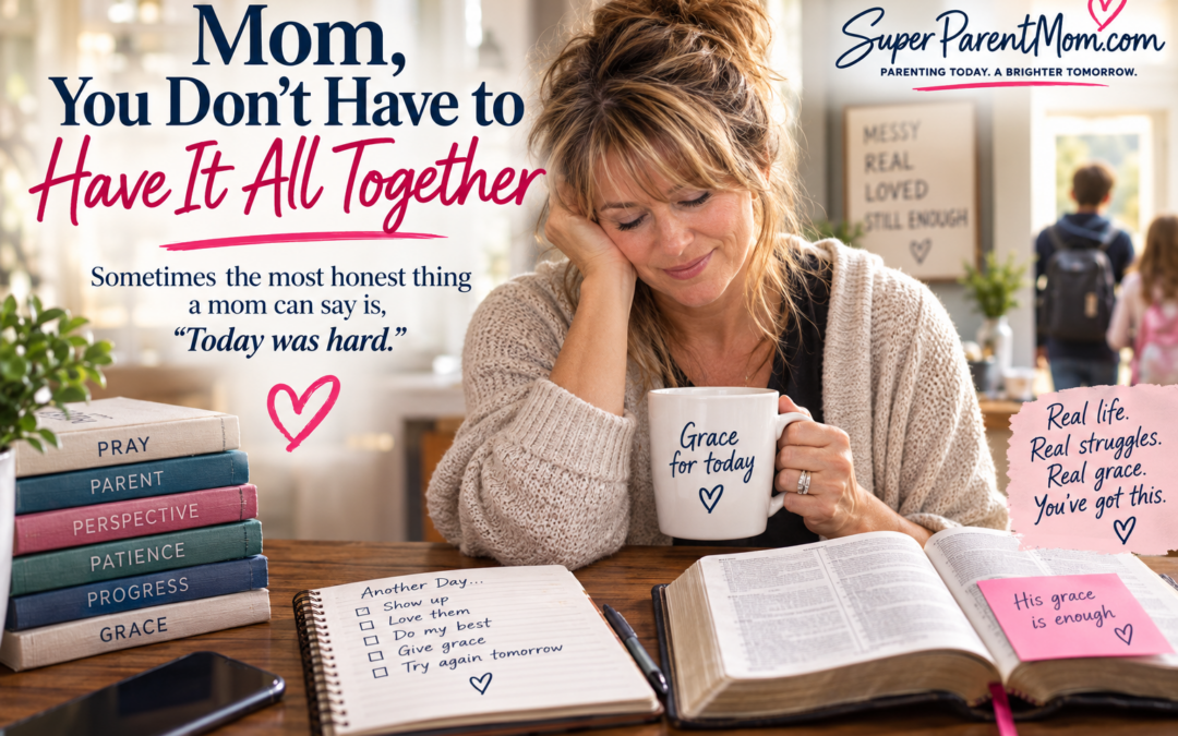 Mom, You Don’t Have to Have It All Together