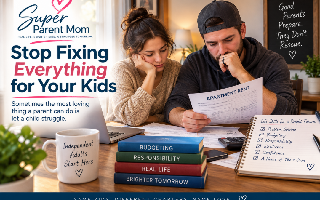 Stop Fixing Everything for Your Kids